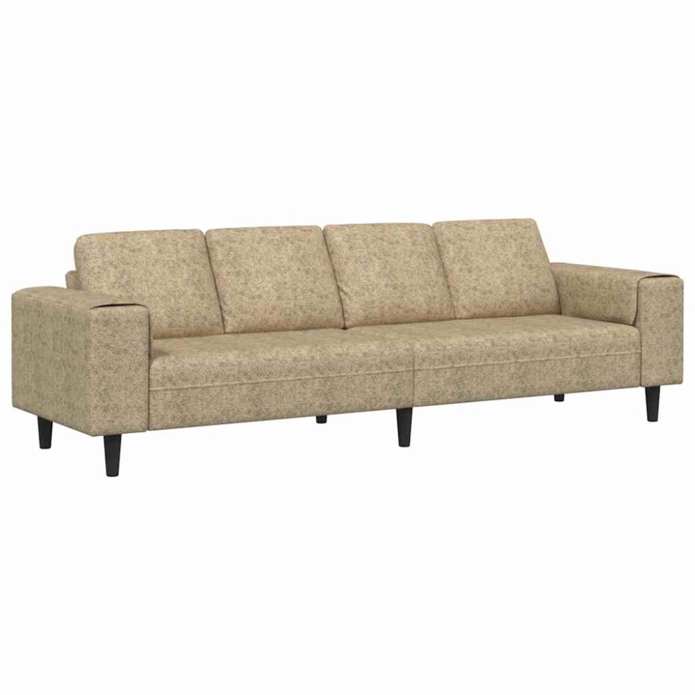 vidaXL Καναπές σαλονιού Ανοιχτό γκρι 250 x 77 x 76 εκ.