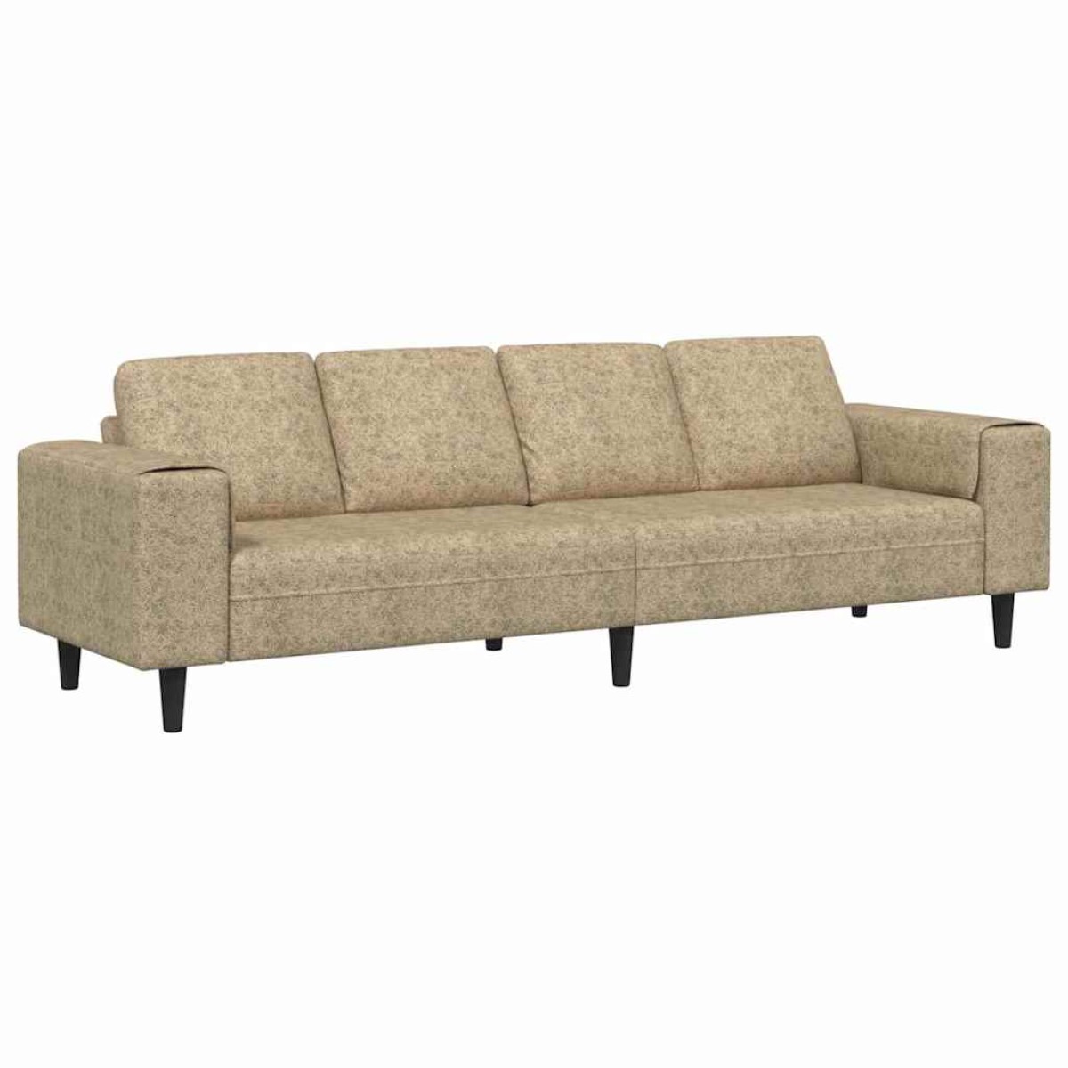 vidaXL Καναπές σαλονιού Ανοιχτό γκρι 250 x 77 x 76 εκ.