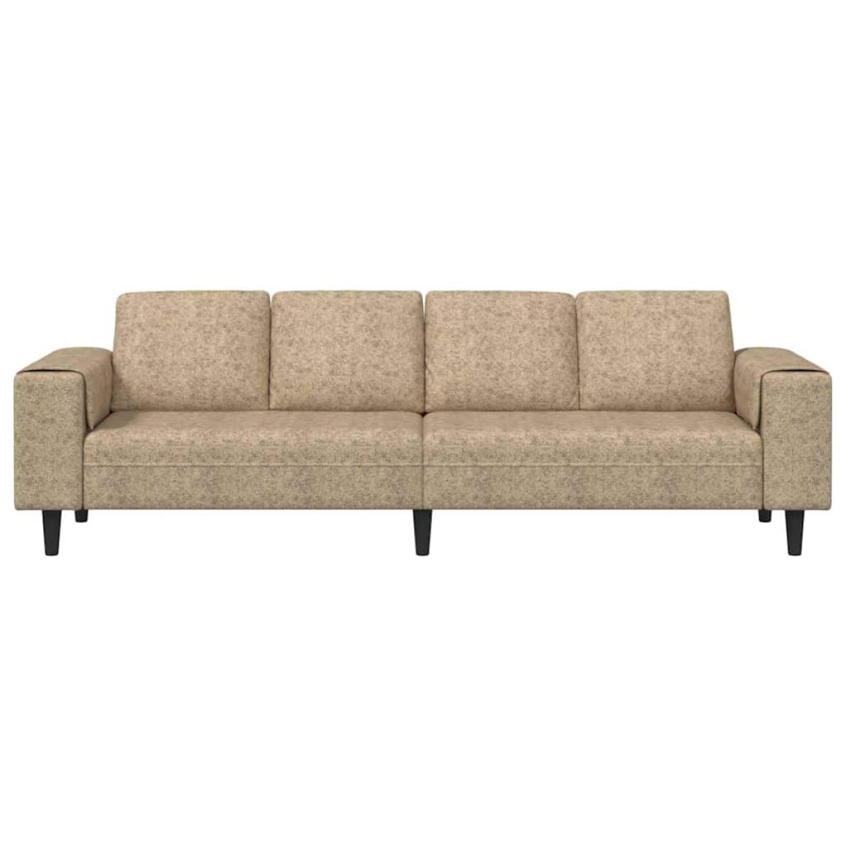 vidaXL Καναπές σαλονιού Ανοιχτό γκρι 250 x 77 x 76 εκ.