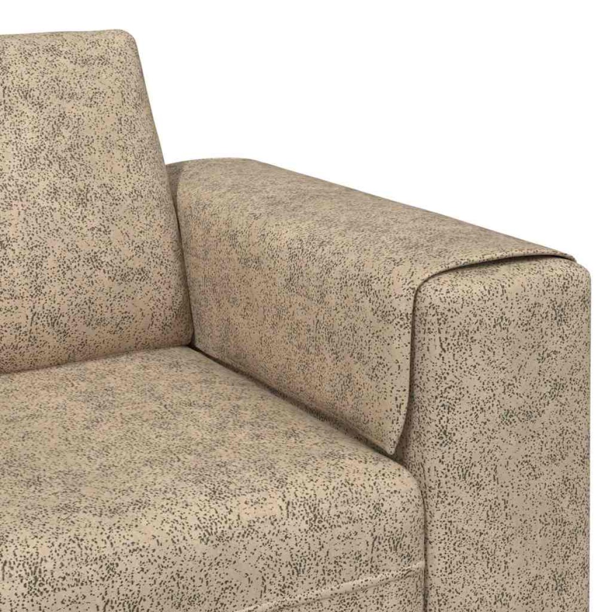 vidaXL Καναπές σαλονιού Ανοιχτό γκρι 250 x 77 x 76 εκ.