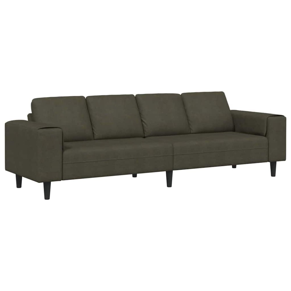 vidaXL Καναπές σαλονιού Στρατιωτικό Πράσινο 250 x 77 x 76 εκ.