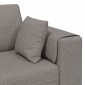 vidaXL Καναπές Taupe 250 x 77 x 76 εκ. ύφασμα