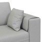 vidaXL Καναπές Σκίουρος Γκρί 250 x 77 x 76 εκ. ύφασμα
