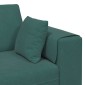 vidaXL Καναπές Σκούρο Πράσινο 250 x 77 x 76 εκ. Βελούδο