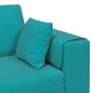 vidaXL Καναπές Τιρκουάζ 250 x 77 x 76 εκ. Βελούδο