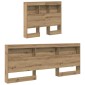 vidaXL Κεφαλάρι Αποθήκης Artisan Oak Επεξεργασμένο Ξύλο