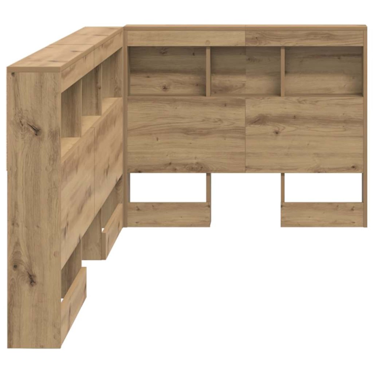 vidaXL Κεφαλάρι Αποθήκης Artisan Oak Επεξεργασμένο Ξύλο
