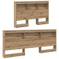 vidaXL Κεφαλάρι Αποθήκης Artisan Oak Επεξεργασμένο Ξύλο