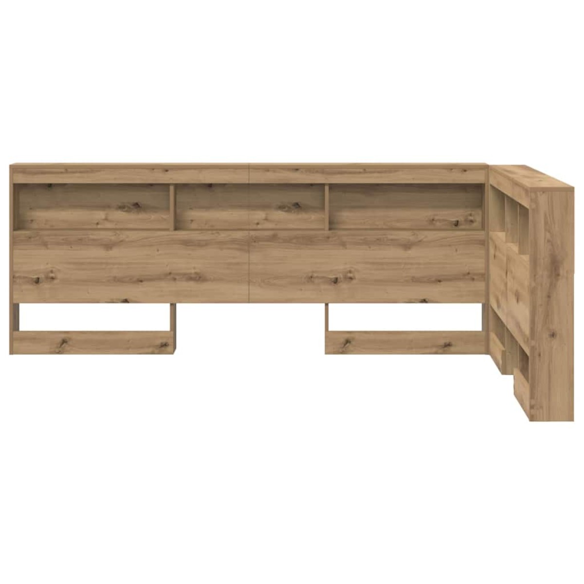 vidaXL Κεφαλάρι Αποθήκης Artisan Oak Επεξεργασμένο Ξύλο