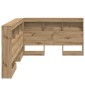 vidaXL Κεφαλάρι Αποθήκης Artisan Oak Επεξεργασμένο Ξύλο