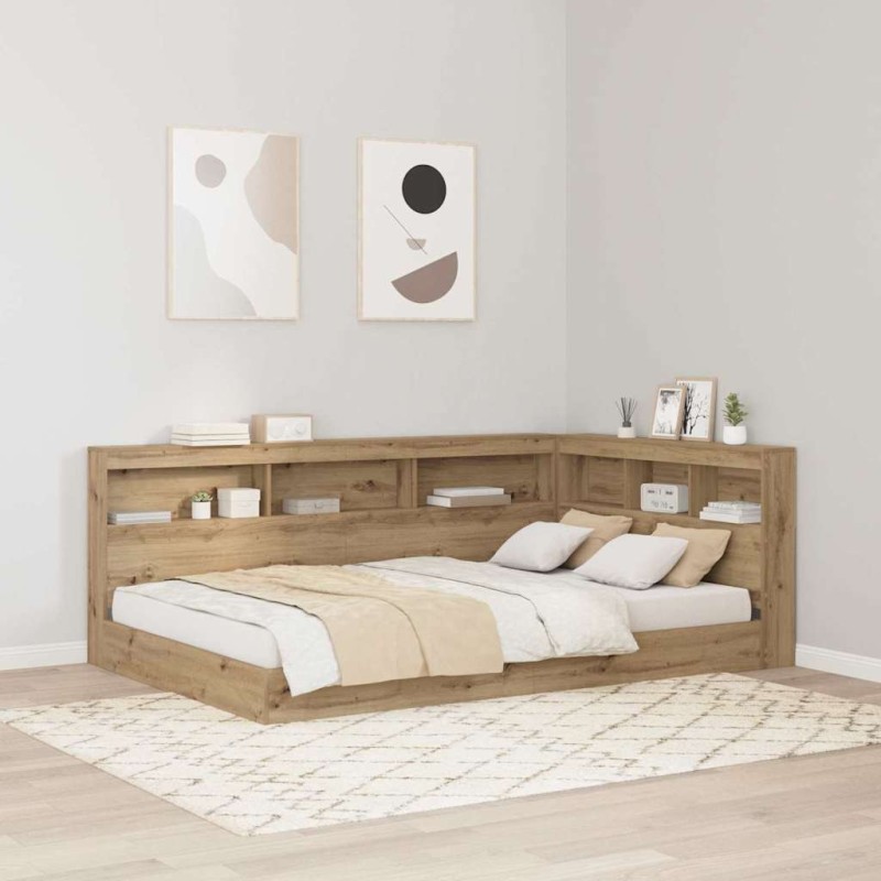 vidaXL Κεφαλάρι Αποθήκης Artisan Oak Επεξεργασμένο Ξύλο