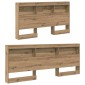 vidaXL Κεφαλάρι Αποθήκης Artisan Oak Επεξεργασμένο Ξύλο