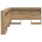 vidaXL Κεφαλάρι Αποθήκης Artisan Oak Επεξεργασμένο Ξύλο