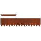 vidaXL Περίγραμμα γκαζόν 50 τμχ. 100 x 0.05 x 20 εκ Σκ rusty