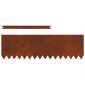 vidaXL Περίγραμμα γκαζόν 50 τμχ. 100 x 0,05 x 30 εκ Σκ rusty