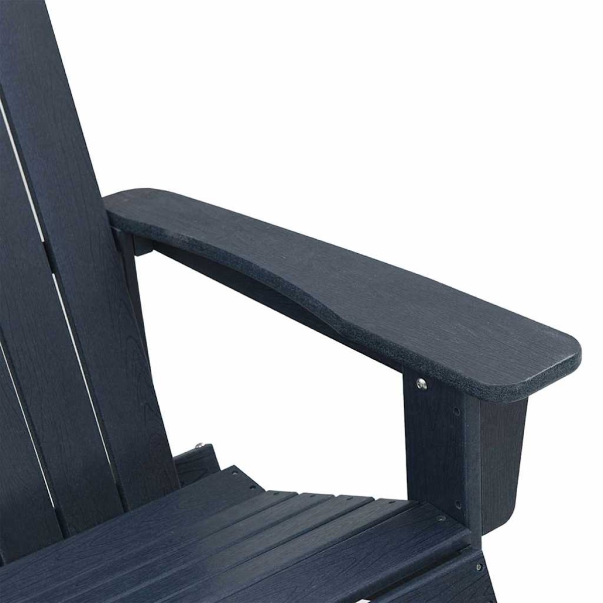 vidaXL Σετ Ξαπλώστρας Κήπου 3 τμχ. Σκούρο μπλε HDPE