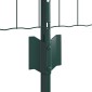 vidaXL Περίφραξη Euro με Στήλη 25 x 0,8 m PVC-Επικαλυμμένο Ατσάλι