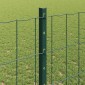vidaXL Περίφραξη Euro με Στήλη 25 x 1,2 μ PVC-Επικαλυμμένο Ατσάλι