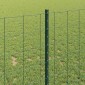 vidaXL Περίφραξη Euro με Στήλη 25 x 1 m PVC-Επικαλυμμένο Ατσάλι Δίχτυ
