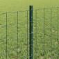 vidaXL Περίφραξη Euro με Στήλη 50 x 0,6 μ PVC-Επικαλυμμένο Ατσάλι