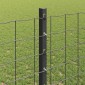 vidaXL Περίφραξη Euro με Στήλη 10 x 1,2 μ PVC-Επικαλυμμένο Ατσάλι Γκρι