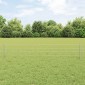 vidaXL Περίφραξη Euro με Στήλη 25 x 0,4 m Γαλβανισμένος Χάλυβας Ασημί