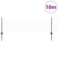 vidaXL Εξαγωνική Φράχτη με Στύλο 10 x 0,5 m PVC-Επικαλυμμένο Ατσάλι