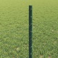 vidaXL Εξαγωνική Φράχτη με Στύλο 10 x 0,5 m PVC-Επικαλυμμένο Ατσάλι