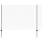 vidaXL Εξαγωνική Φράχτη με Στύλο 10 x 1,6 m PVC-Επικαλυμμένο Ατσάλι