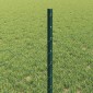 vidaXL Εξαγωνική Φράχτη με Στύλο 25 x 0,5 m PVC-Επικαλυμμένο Ατσάλι