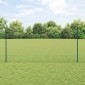 vidaXL Εξαγωνική Φράχτη με Στύλο 25 x 1,2 μ PVC-Επικαλυμμένο Ατσάλι