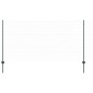 vidaXL Εξαγωνική Φράχτη με Στύλο 25 x 1,2 μ PVC-Επικαλυμμένο Ατσάλι