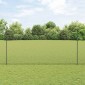 vidaXL Εξαγωνική Φράχτη με Στύλο 25 x 1,6 μ PVC-Επικαλυμμένο Ατσάλι