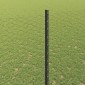 vidaXL Εξαγωνική Φράχτη με Στύλο 25 x 1,6 μ PVC-Επικαλυμμένο Ατσάλι