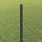 vidaXL Εξαγωνική Φράχτη με Στύλο 100 x 0,8 μ PVC-Επικαλυμμένο Ατσάλι