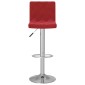 vidaXL Σκαμπό Μπαρ 2 τεμ. Μπορντό Βελούδινα