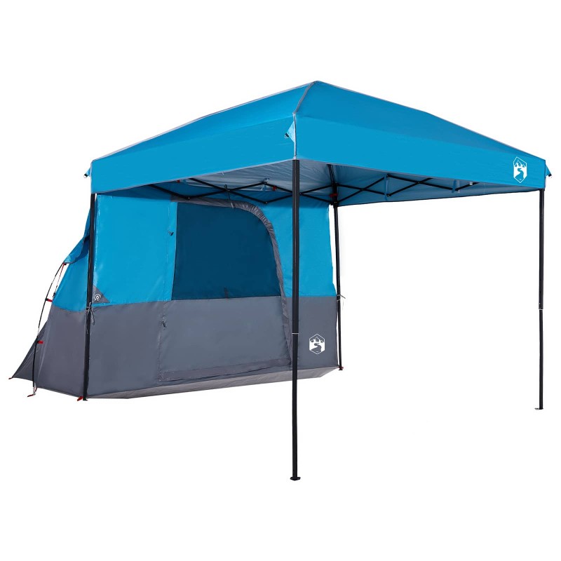 vidaXL Σετ Σκηνών Κατασκήνωσης 2 τμχ. 4 ατόμων Μπλε
