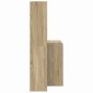 vidaXL Γραφείο Δρύς Sonoma 138,5 x 55 x 143 εκ Επεξεργασμένο Ξύλο
