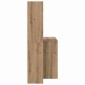 vidaXL Γραφείο Artisan Oak 138,5 x 55 x 143 εκ Επεξεργασμένο Ξύλο
