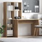vidaXL Γραφείο Artisan Oak 138,5 x 55 x 143 εκ Επεξεργασμένο Ξύλο