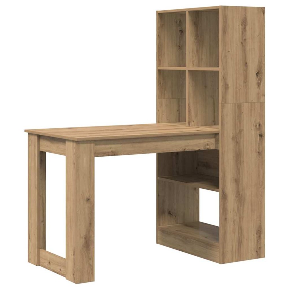 vidaXL Γραφείο Artisan Oak Επεξεργασμένο Ξύλο 122 x 67 x 145 εκ.
