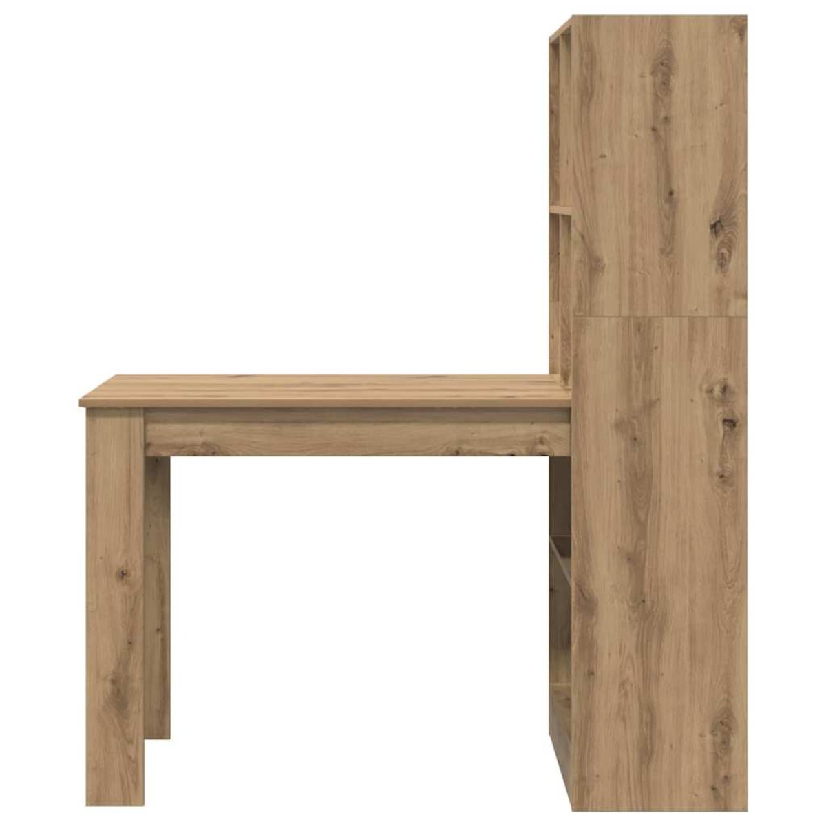 vidaXL Γραφείο Artisan Oak Επεξεργασμένο Ξύλο 122 x 67 x 145 εκ.
