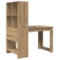 vidaXL Γραφείο Artisan Oak Επεξεργασμένο Ξύλο 122 x 67 x 145 εκ.
