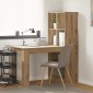 vidaXL Γραφείο Artisan Oak Επεξεργασμένο Ξύλο 122 x 67 x 145 εκ.