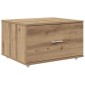 vidaXL Γραφείο Artisan Oak Επεξεργασμένο Ξύλο 131,5 x 50 x 106,5 εκ.