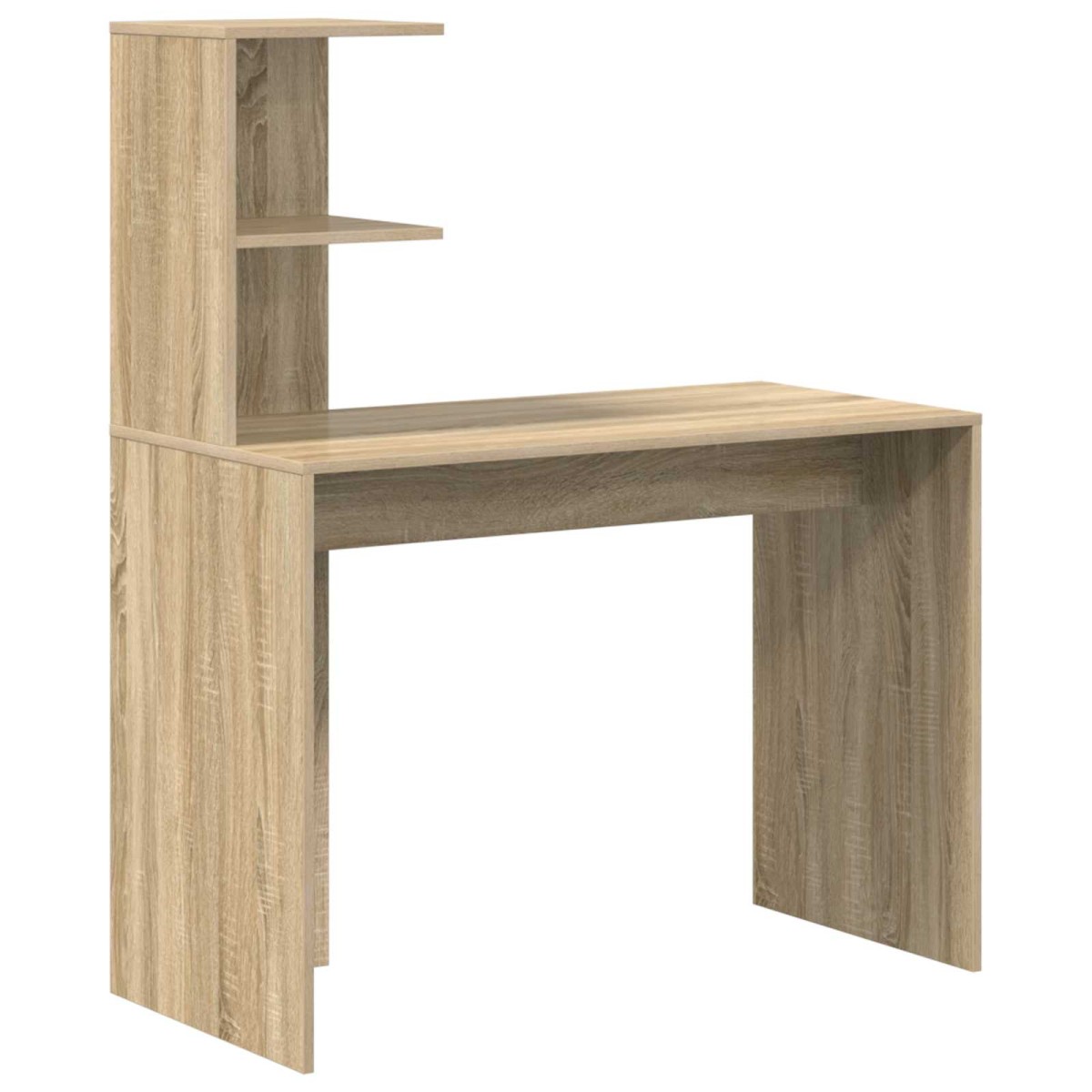 vidaXL Γραφείο Δρύς Sonoma 133.5 x 50 x 124 εκ. 2 τμχ.