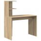 vidaXL Γραφείο Δρύς Sonoma 133.5 x 50 x 124 εκ. 2 τμχ.