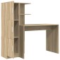 vidaXL Γραφείο Δρύς Sonoma 133.5 x 50 x 124 εκ. 2 τμχ.