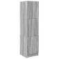 vidaXL Γραφείο Γκρίζο Σονομα 133.5 x 50 x 124 εκ. 2 τμχ.