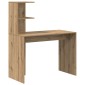 vidaXL Γραφείο Artisan Oak 133.5 x 50 x 124 εκ. 2 τμχ.
